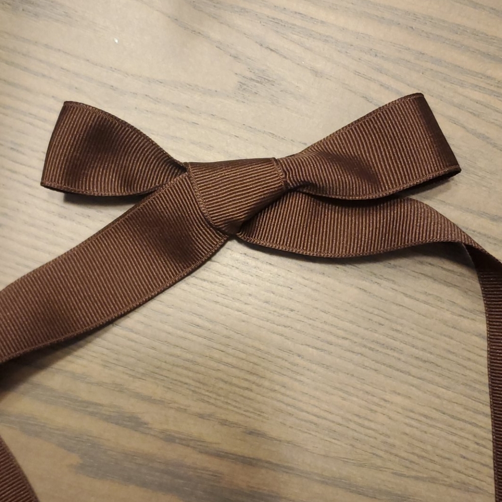 A LOT OF Coach Brown Ribbon